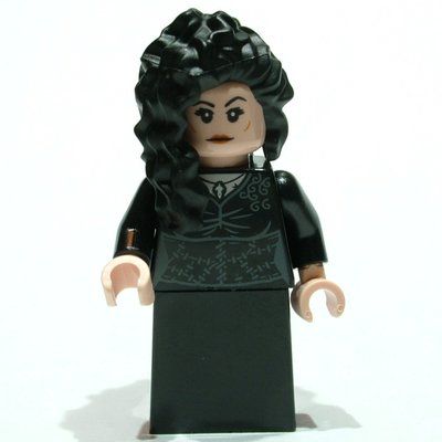 Figurine Bellatrix Lestrange, Black Dress, Plain Skirt du set 75980