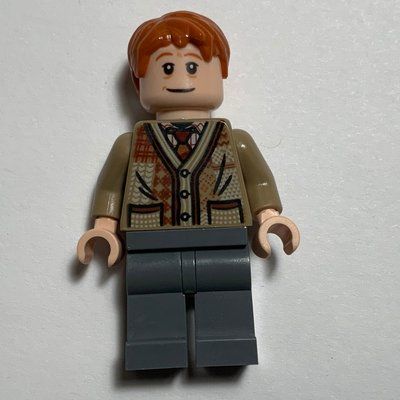 Figurine Arthur Weasley, Patchwork Cardigan du set 75980