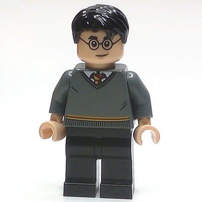 Figurine Harry Potter, Gryffindor Sweater, Black Legs du set 40419