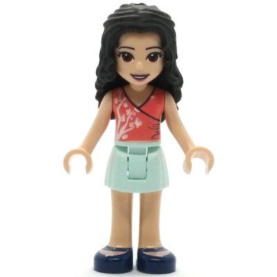Figurine Emma - Coral Top, Light Aqua Skirt du set 41427