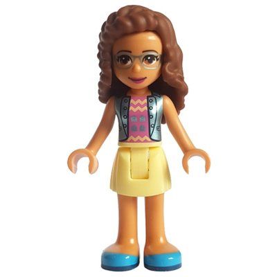 Figurine Olivia - Medium Blue Jacket, Bright Light Yellow Skirt du set 41425