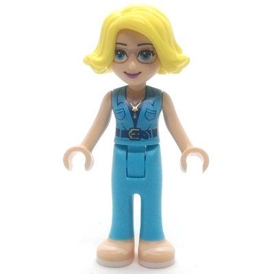 Minifigure Alicia - Medium Azure Top, Medium Azure Trousers del set 41398