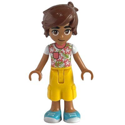 Figurine Leo - White/Coral Top, Yellow Pants du set 42633
