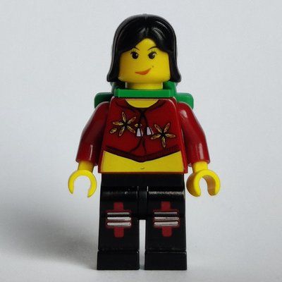 Minifiguur Sky Lane with Backpack uit set 9247