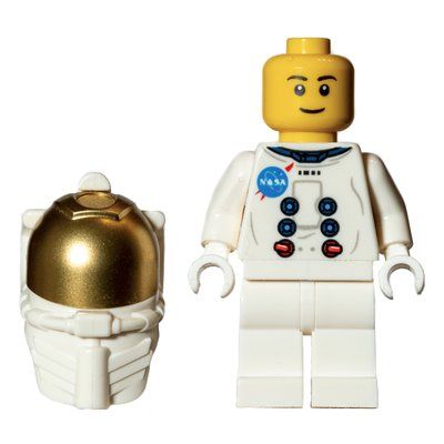 Figurine NASA Apollo 11 Astronaut - Straight Smile du set 10266