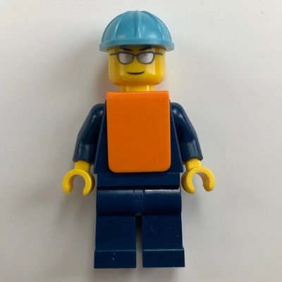 Figurine Train Worker, Maersk - Sunglasses du set 10219
