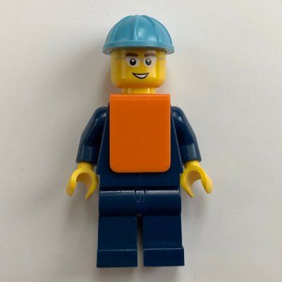Figurine Train Worker, Maersk - Glasses du set 10219