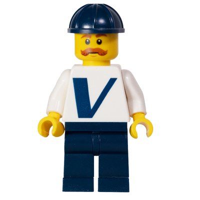 Figurine Vestas Employee - Moustache du set 10268
