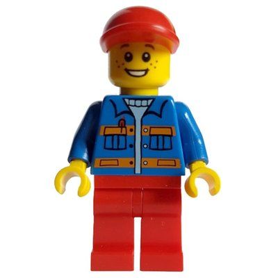 Figurine Blue Torso, Red Legs, Red Cap du set 6053