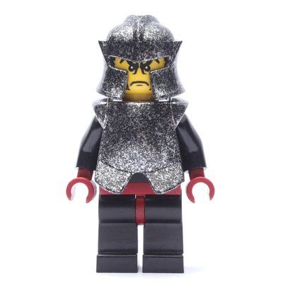 Figurine Shadow Knight, Speckle Black-Silver Helmet and Armor du set 8877