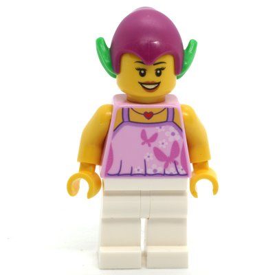 Figurine Goblin - Bright Pink Torso, White Legs, Magenta Hat du set 45023