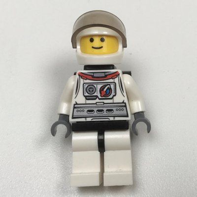 Figurine Astronaut - White Torso and Legs, Black Backpack du set 45806