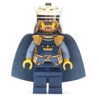 Minifiguur Chess Piece - Crown - King uit set 7094