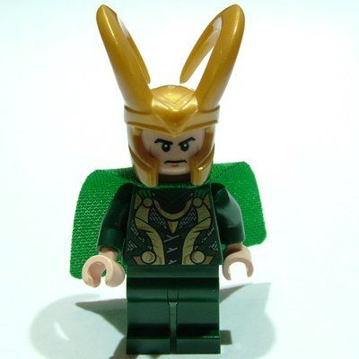 Figurine Loki, Dark Green Outfit du set 76152
