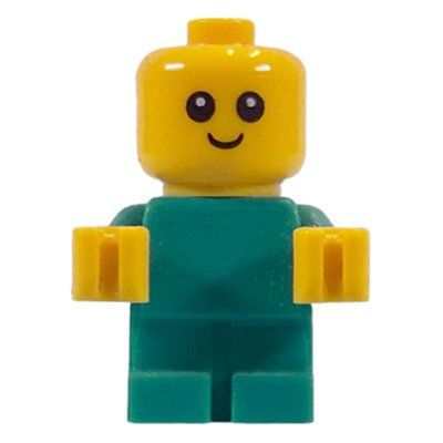Figurine Baby, Dark Turquoise Body du set 60283