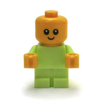Figurine Baby, Yellowish Green Body du set 60202