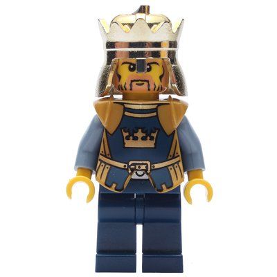 Figurine King, Gold Armor and Crown du set 852293