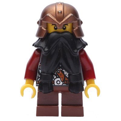 Figurine Dwarf, Black Beard, Copper Helmet du set 852293