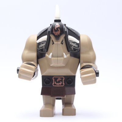 Minifigurka Troll, Dark Tan with Tattoos (Big Fig) z zestawu 7097