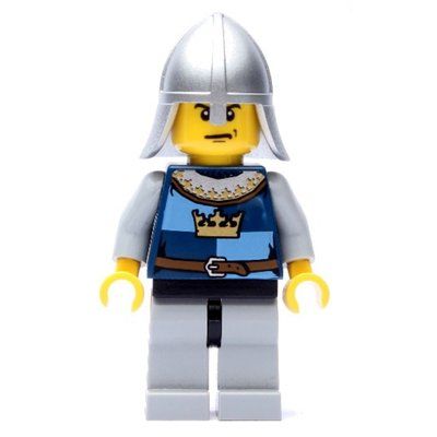 Minifigurka Knight, Dark Blue, Helmet z zestawu 7097