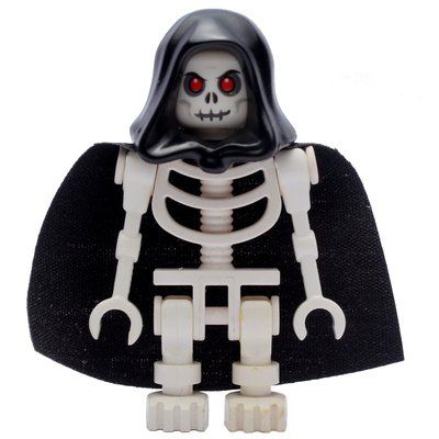 Figurine Skeleton, Red Eyes, Black Hood and Cape du set 852272