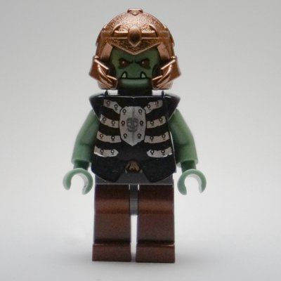 Minifigure Troll Warrior 7 with Armor (Orc) from set 7041