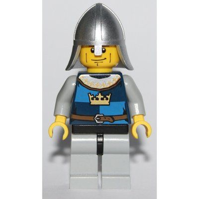 Figurine Knight, Dark Blue, Helmet, Cheek Lines du set 10193