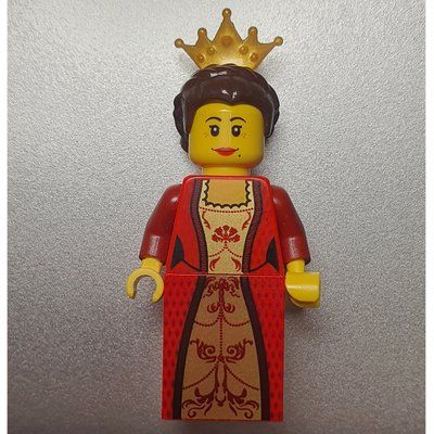 Minifigure Queen, Lion Queen del set 10223