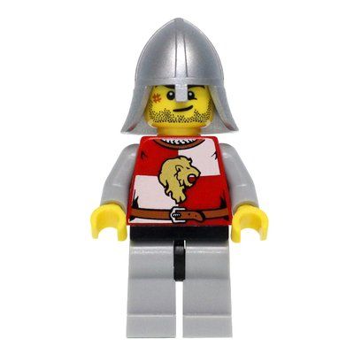 Figurine Lion Knight, Helmet, Stubble and Scar du set 7187