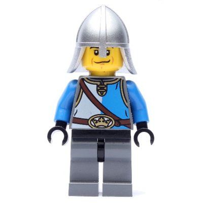 Minifigurka Knight, Blue, Helmet z zestawu 70404