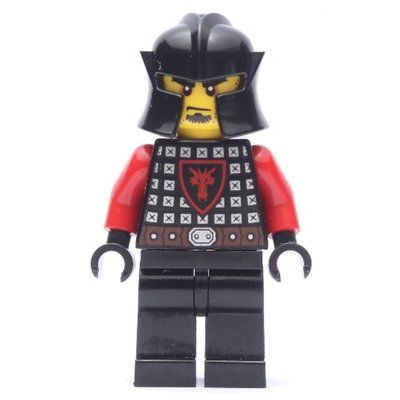 Figurine Dragon Knight, Red, Helmet, Soul-patch du set 70403