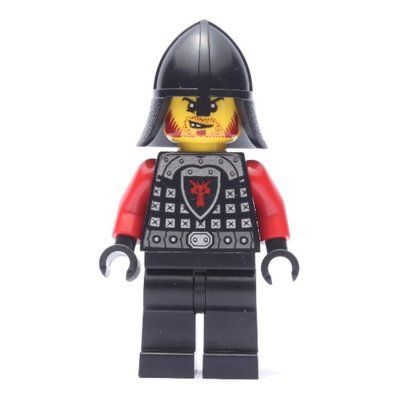 Figurine Dragon Knight, Red, Helmet, Red Beard du set 70400
