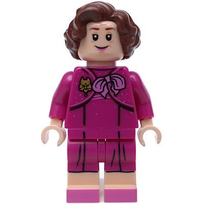 Minifigure Professor Dolores Umbridge, Magenta Dress from set 75967