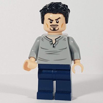 Figurine Tony Stark - Light Bluish Grey Shirt du set 76167