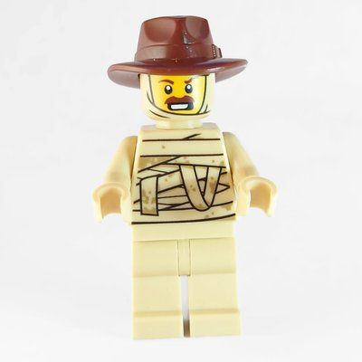 Minifigura Man - Tan Mummy Costume del set 40423