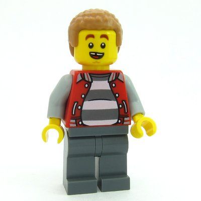 Minifigure Hacksaw Hank del set 60277
