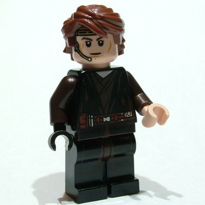Minifigure Anakin Skywalker, Pilot Uniform, Printed Headset, No Collar del set 75281