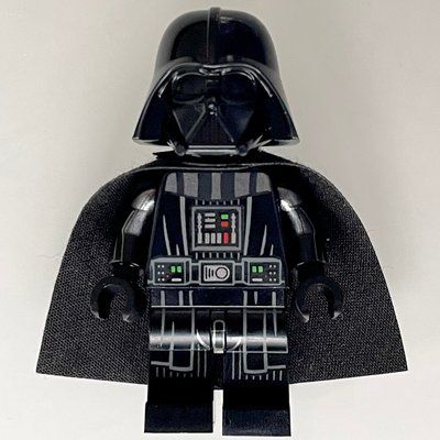 Figurine Darth Vader, White Skin, 50231 Cape, Robe Hem and Stripes on Legs, Printed Arms du set 75294