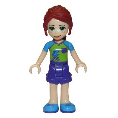 Figurine Mia - Lime Top, Dark Purple Skirt du set 853777