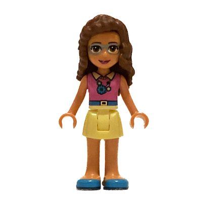 Figurine Olivia - Magenta Top, Bright Light Yellow Skirt, Sunglasses du set 10763
