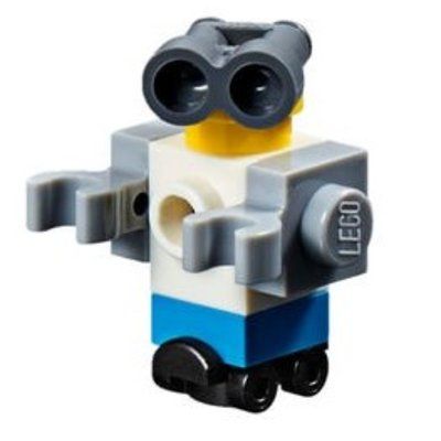 Minifiguur Zobo - Roller Skate uit set 41357