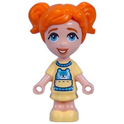 Minifiguur Ella - Bright Light Yellow uit set 42620