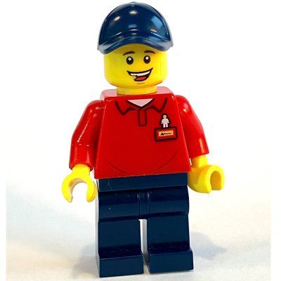 Minifiguur LEGOLAND Park Employee uit set 40429