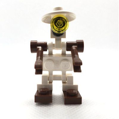 Minifigura Pit Droid - Brown and White (Gasgano) del set 7171