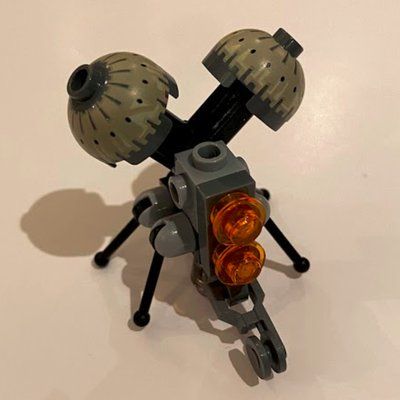 Figurine Buzz Droid with Zip Line Handle du set 75044