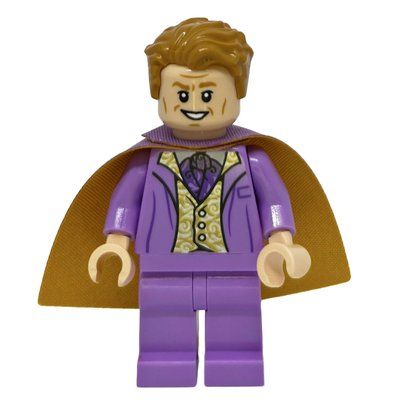 Minifigura Professor Gilderoy Lockhart, Medium Lavender Outfit del set 75978