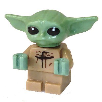 Figurine Grogu / The Child (Baby Yoda), 25128 Body du set 75315