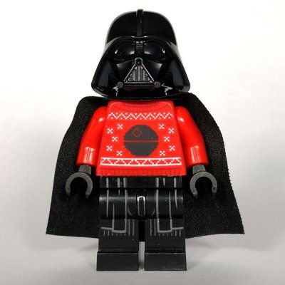 Figurine Darth Vader - Festive, Red Sweater du set 75279