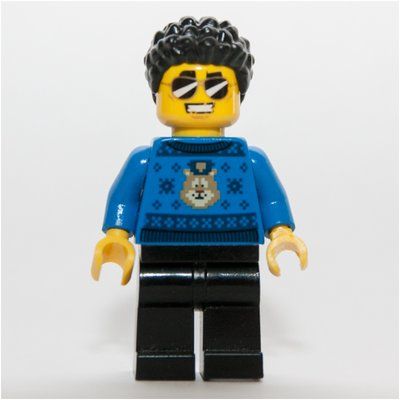Figurine Duke Detain - Blue Christmas Sweater du set 60268