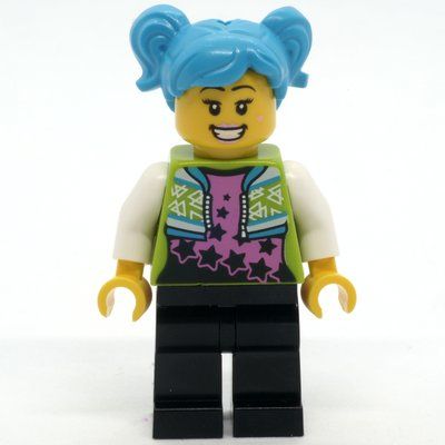 Figurine Poppy Starr, Lime Jacket, Black Legs du set 60271
